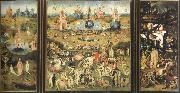 Hieronymus Bosch garden of earthly delights oil painting on canvas